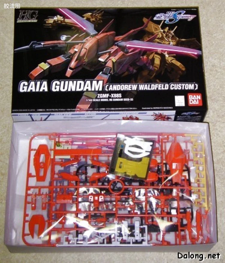 机动战士高达SEED HG SEED&SEED DESTINY 33 ZGMF-X88S 盖亚高达[安德留·巴特菲尔德专用机] - 图片